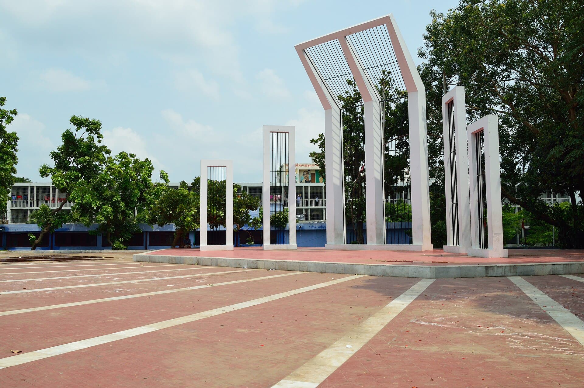 Central Shaheed Minar in Dhaka, Bangladesh