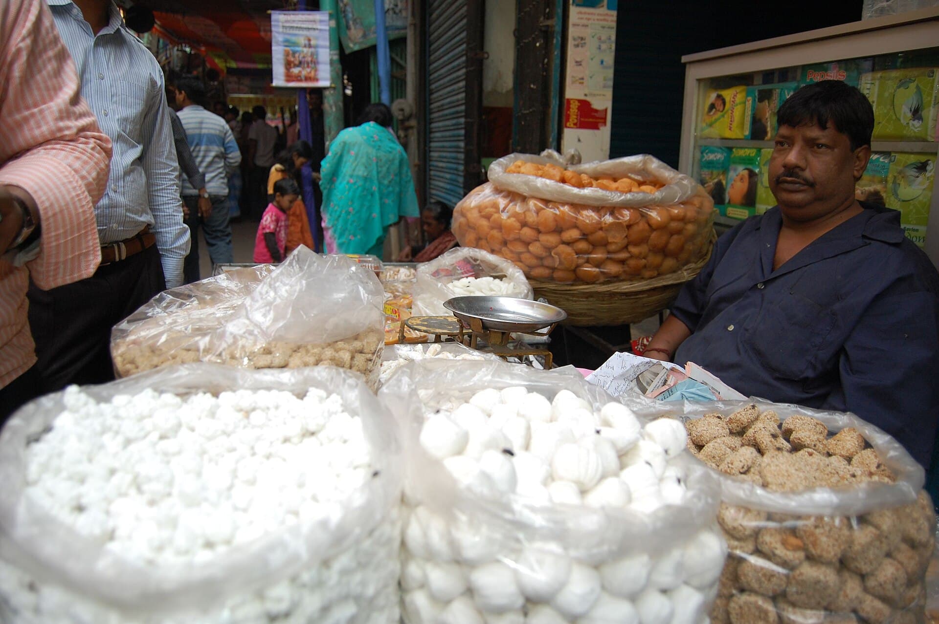 Shankhari Bazar in Dhaka, Bangladesh